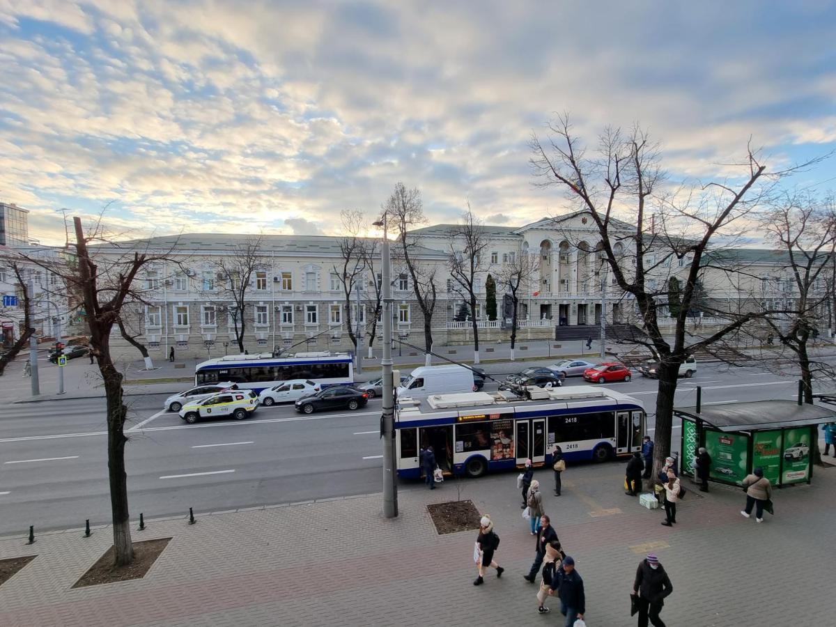 Stefan Cel Mare Boulevard Ultracentral Apartments In The Center Chişinǎu Buitenkant foto
