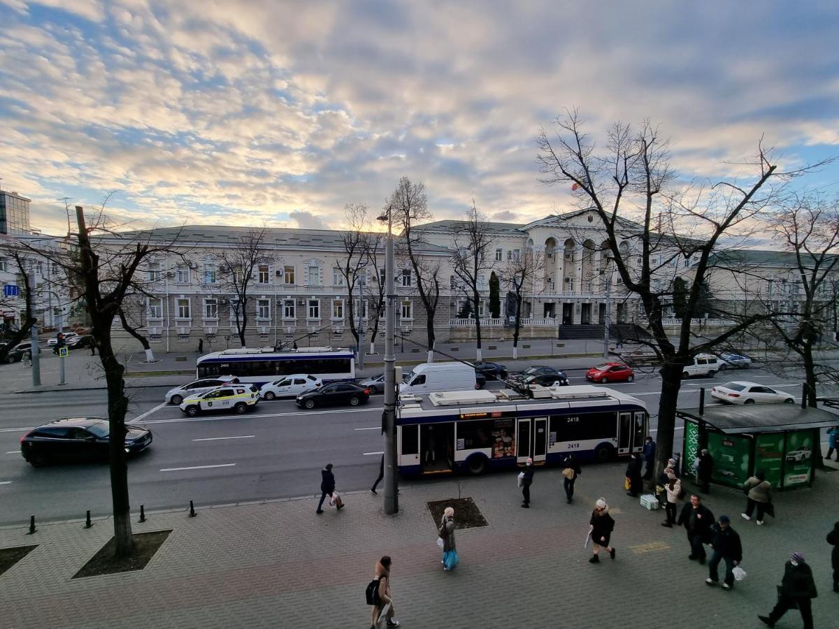 Stefan Cel Mare Boulevard Ultracentral Apartments In The Center Chişinǎu Buitenkant foto