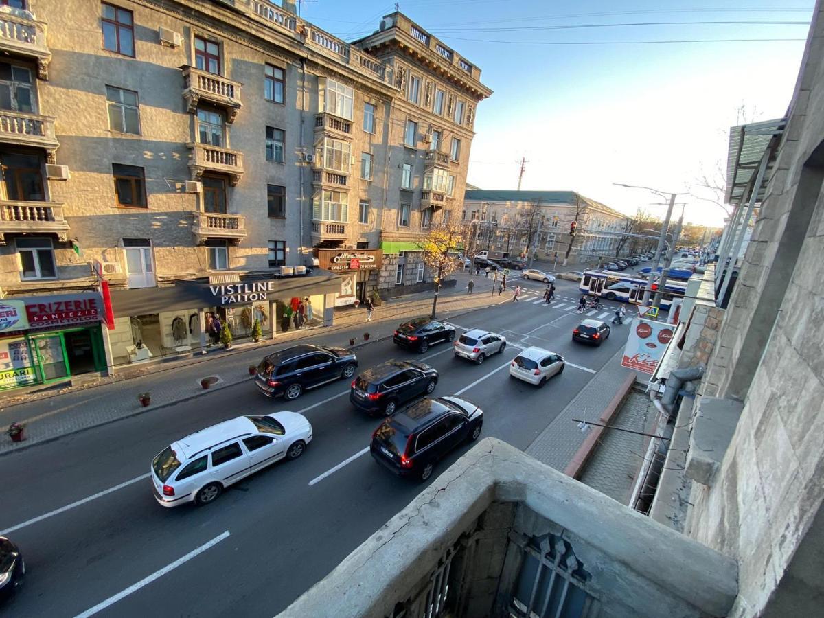 Stefan Cel Mare Boulevard Ultracentral Apartments In The Center Chişinǎu Buitenkant foto